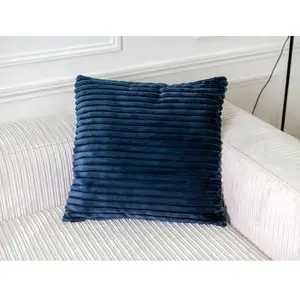 Coussin 60 x 60 cm OSLO bleu 60x60  BOBOCHIC