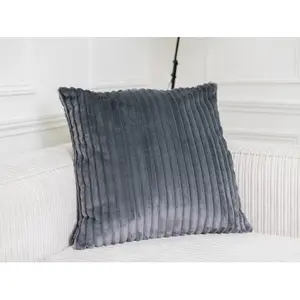 Bobochic coussin 60 x 60 cm oslo gris foncé 60x60 OSLOVendu parbobochic-paris