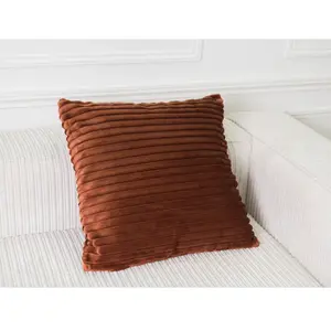 Bobochic coussin 60 x 60 cm oslo orange 60x60 OSLO