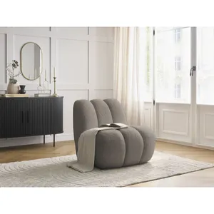 Accueil Séjour Fauteuil & pouf Bobochic Fauteuil janissaire Taupe pas cher