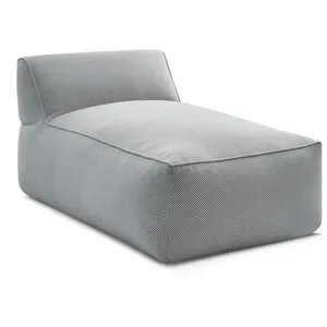 Méridienne sans accoudoir pour canapé de jardin modulable RIVIERA tiss...Vendu parbobochic-paris