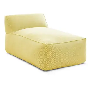 BOBOCHIC Méridienne sans accoudoir pour canapé de jardin modulable RIVIERA tiss... pas cher