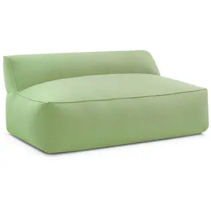 BOBOCHIC Chauffeuse 2 places sans accoudoir pour canapé de jardin modu...