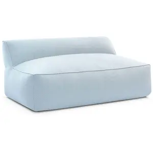 Chauffeuse 2 places sans accoudoir pour canapé de jardin modulable RIV...
