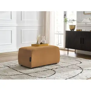 Bobochic - Fauteuil & pouf Pouf atilla velours côtelé JauneVendu parbobochic-paris