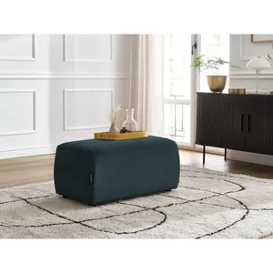 Bobochic - Fauteuil & pouf Pouf atilla velours côtelé Bleu foncéVendu parbobochic-paris