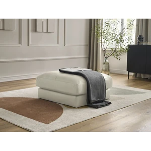 Bobochic pouf leonard cuir de vache beige LEONARDVendu parbobochic-paris