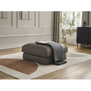 Bobochic pouf leonard cuir de vache marron LEONARDVendu parbobochic-paris