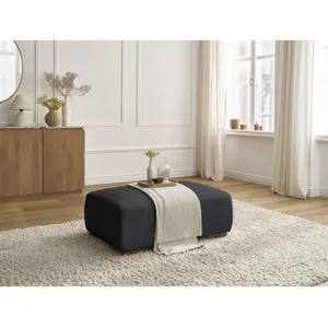 Fauteuil & pouf Bobochic Pouf sidonie velours côtelé NoirVendu parbobochic-paris