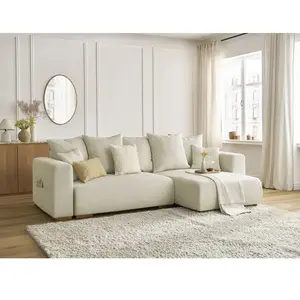 Canapé d'angle convertible Bobochic Canapé d'angle convertible réversi... pas cher
