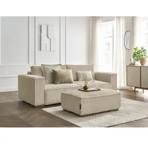 Canapé droit convertible Bobochic Canapé droit convertible coffre chel... pas cher