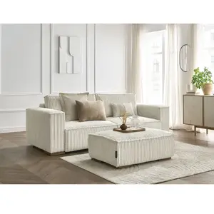 Canapé droit convertible BOBOCHIC - Canapé droit convertible coffre CH... pas cher
