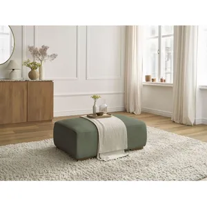 Fauteuil & pouf Bobochic Pouf sidonie velours côtelé VertVendu parbobochic-paris