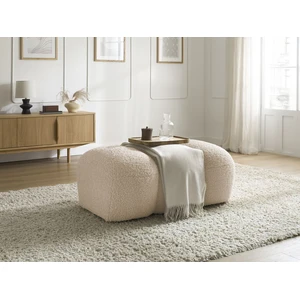 Comparateur de prix : Bobochic pouf hippolyte beige HIPPOLYTE