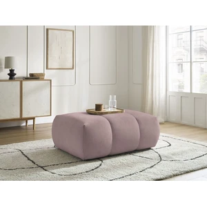 Bobochic pouf fuji tissu lisse rose FUJI pas cher