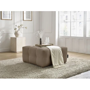 Bobochic pouf cloud tissu mesh taupe CLOUD