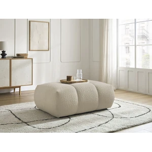 Comparateur de prix : Bobochic pouf fuji tissu bouclette beige FUJI