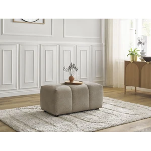 Comparateur de prix : Bobochic pouf roxelane tissu chiné taupe ROXELANE