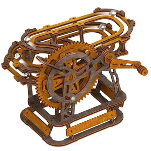 WOODEN.CITY Wooden City Maquette en bois : Mini circuit de billes pas cher