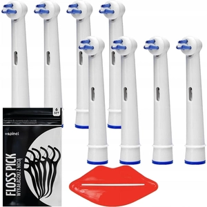 Nelips 8x embouts de brosse à dents InterSpace interchangeables pas cher