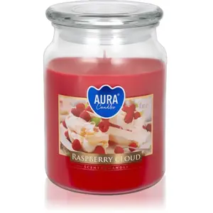 BISPOL Rospberry Cloud bougie parfumée 500 g pas cher
