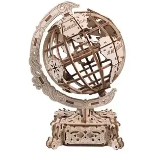 Wooden City globe terrestre puzzle 3D 26 x 18 x 16 cm bouleau 231 piècesVendu parfnac