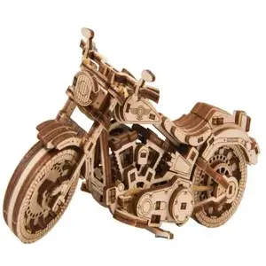 WOODEN.CITY kit de construction de maquettes Cruiser 18 cm en bois naturel 168 pièces pas cher