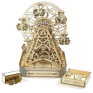 Craenen WOODEN CITY Grande Roue, Bois, Blanc, 220 x 260 x 322 cm, 3 unités