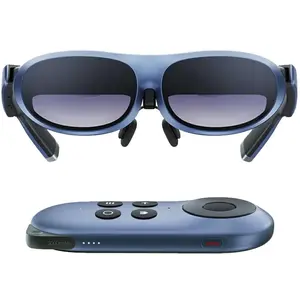 Rokid Set AR Joy Glasses Max + Station, Lunettes AR, Noir