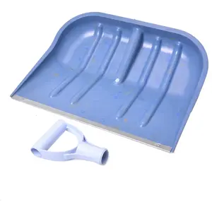 Aqbau® Chasse-neige avec poignée en D Pelle à neige 49 x 39 cm Ferrure... pas cher