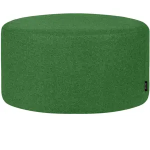 Comparateur de prix : noo.ma Tabouret rond en laine, petit, vert