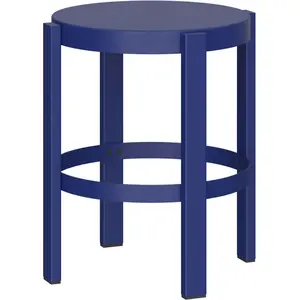 noo.ma Tabouret en acier robuste, myrtille pas cher