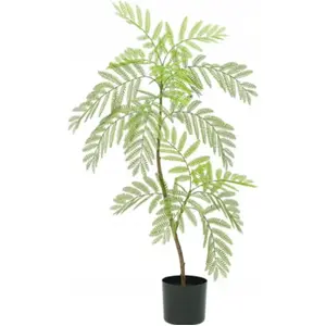 OEM PLANTE ARTIFICIELLE DE MIMOSA JAKARANDA EN POT RÉALISTE 110 cm POU... pas cher