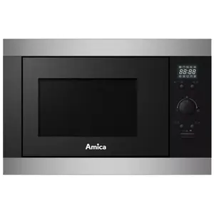 Amica - micro-onde gril encastrable 25l 800w inox amb2025x - AMB2025X pas cher