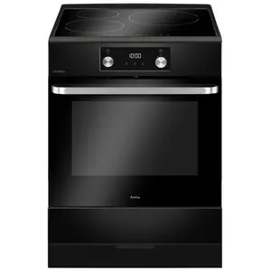 Amica Cuisinière induction 77l 3 feux noir - ACI7007RN