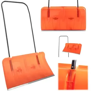Chasse-neige KADAX orange, montage facile pas cher