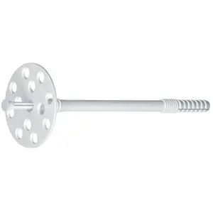 Rawlplug Chevilles d'isolation à clou plastique 10X90 boîte de 250 - - R-KI-090 pas cher