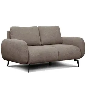 Canapé droit 2 places beige pas cher