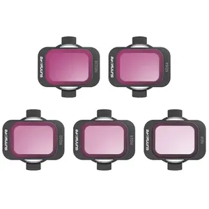 Sunnylife Ensemble De 5 Filtres Nd 8/16/32/64/128 Pour Dji Avata 2