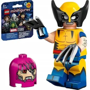 71039 - LEGO Minifigures - WOLVERINE - Marvel Série 2 pas cher