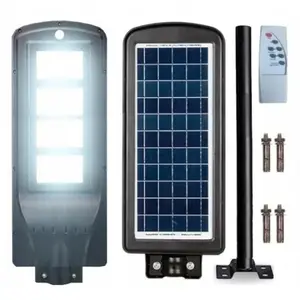 AZARIS Grand Lampadaire Solaire Led Puissant 700w Lanterne Extérieure Capteur pas cher
