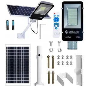 Comparateur de prix : Grand Lampadaire Solaire Led Puissant 1000w Capteur De Lanterne Extéri...