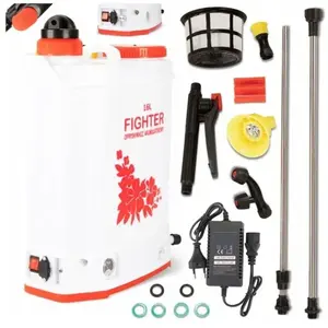 Comparateur de prix : Pulvérisateur À Dos À Batterie 16l Lance Longue Bout À Pression