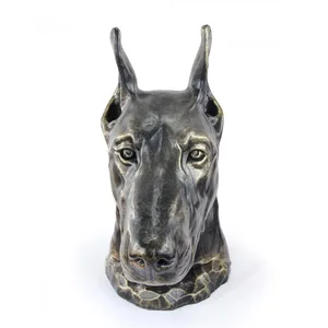 Art-Dog Doberman, Doberman - une urne pour les cendres de chien, un buste de c... pas cher