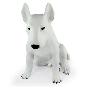 OEM Bull Terrier, Bull Terrier III - une statuette de chien grandeur natur... pas cher