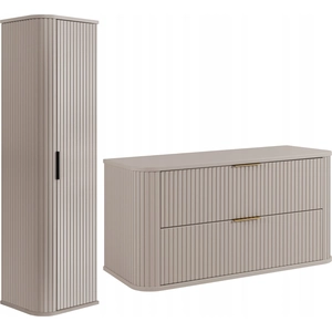 Comparateur de prix : RODAN Ensemble de Meubles de Salle de Bain ELEGANCE - Meuble pour Vasq...