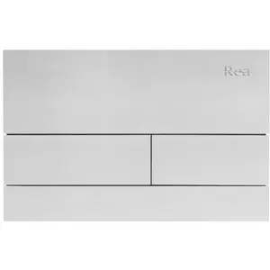 Comparateur de prix : REA - plaque de commande wc type t brush steel