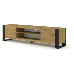 Meuble TV sous main universel Mondi 188 Salon Hi-Fi Commode Table chên... pas cher