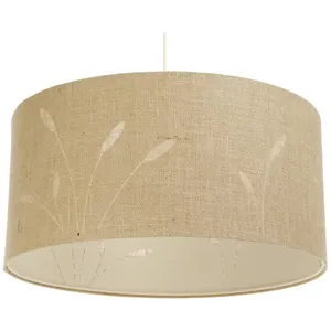 Maco Design Suspension Boho Auris, beige, Ø 40 cm, textile