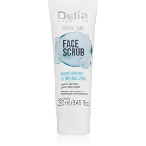 Delia Cosmetics Clean Skin gommage hydratant visage 250 ml